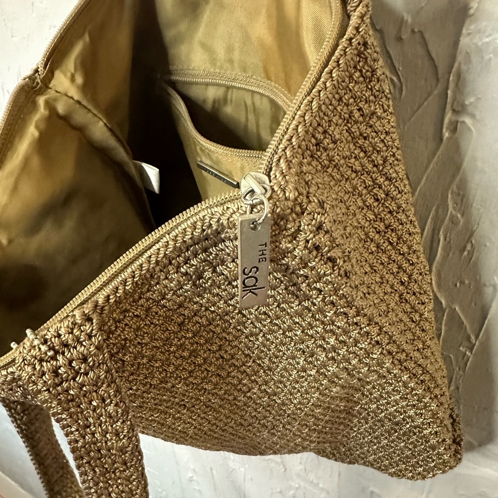 The Sak shoulder hand bag taupe - Picture 5 of 10